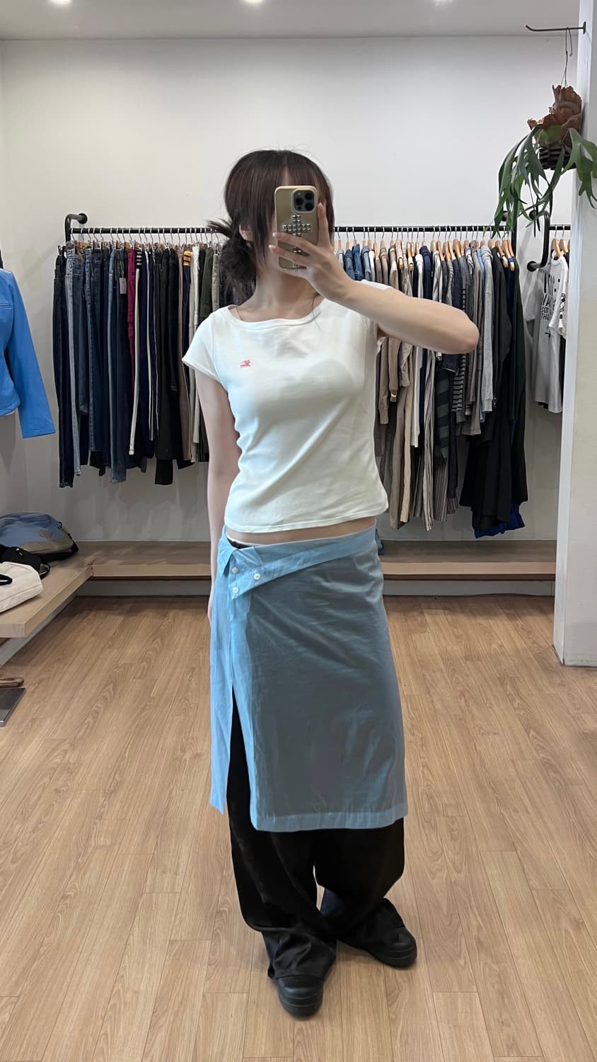 BURBERRY 버버리 블루라벨 자수 티셔츠 상품이미지2