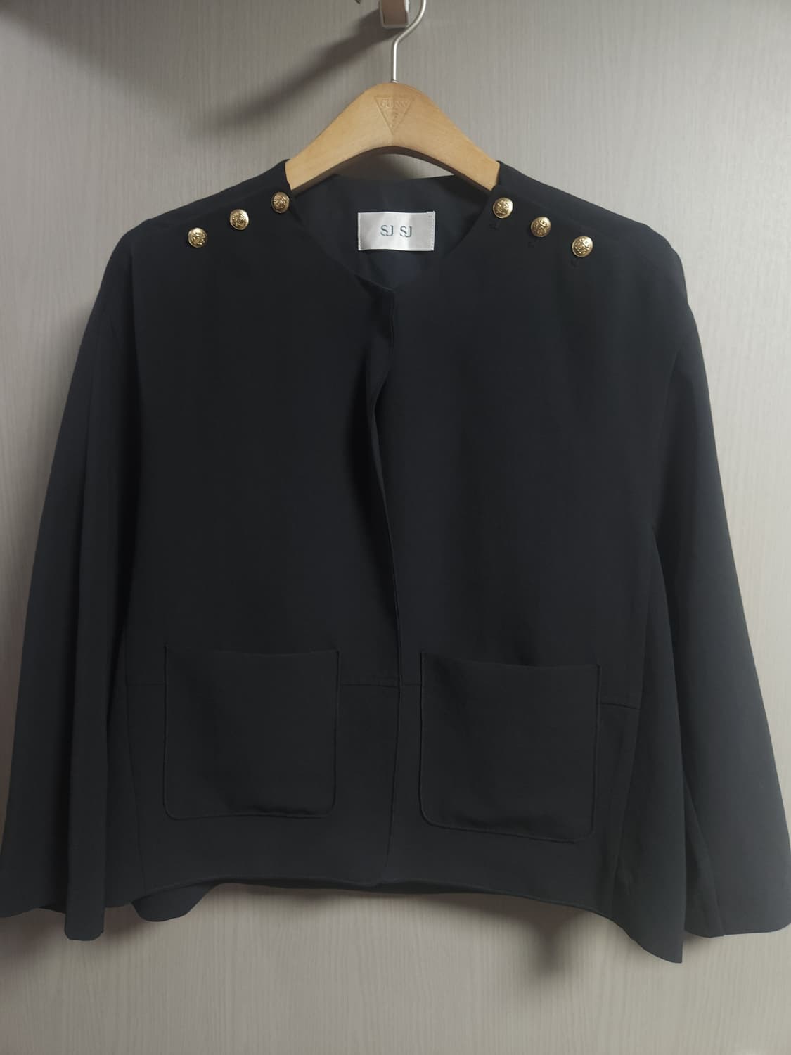 한섬 SJSJ 금장 얇은자켓, 82-94-160 상품이미지1