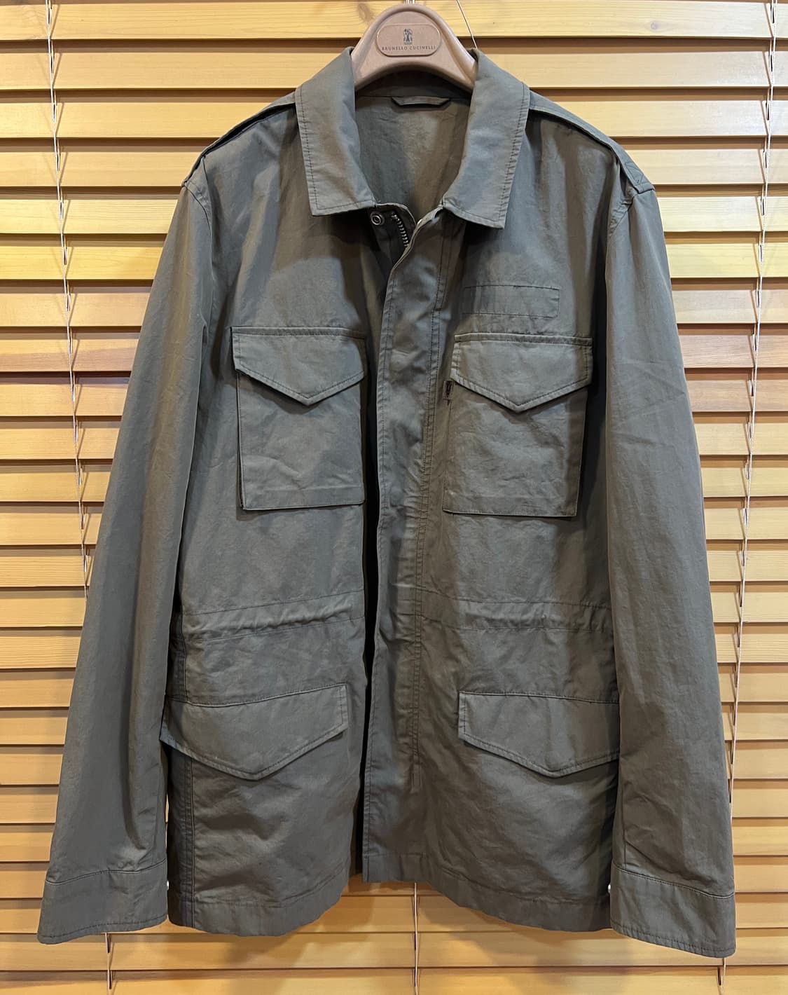 올세인츠 남성 카키 야상자켓  상품이미지1