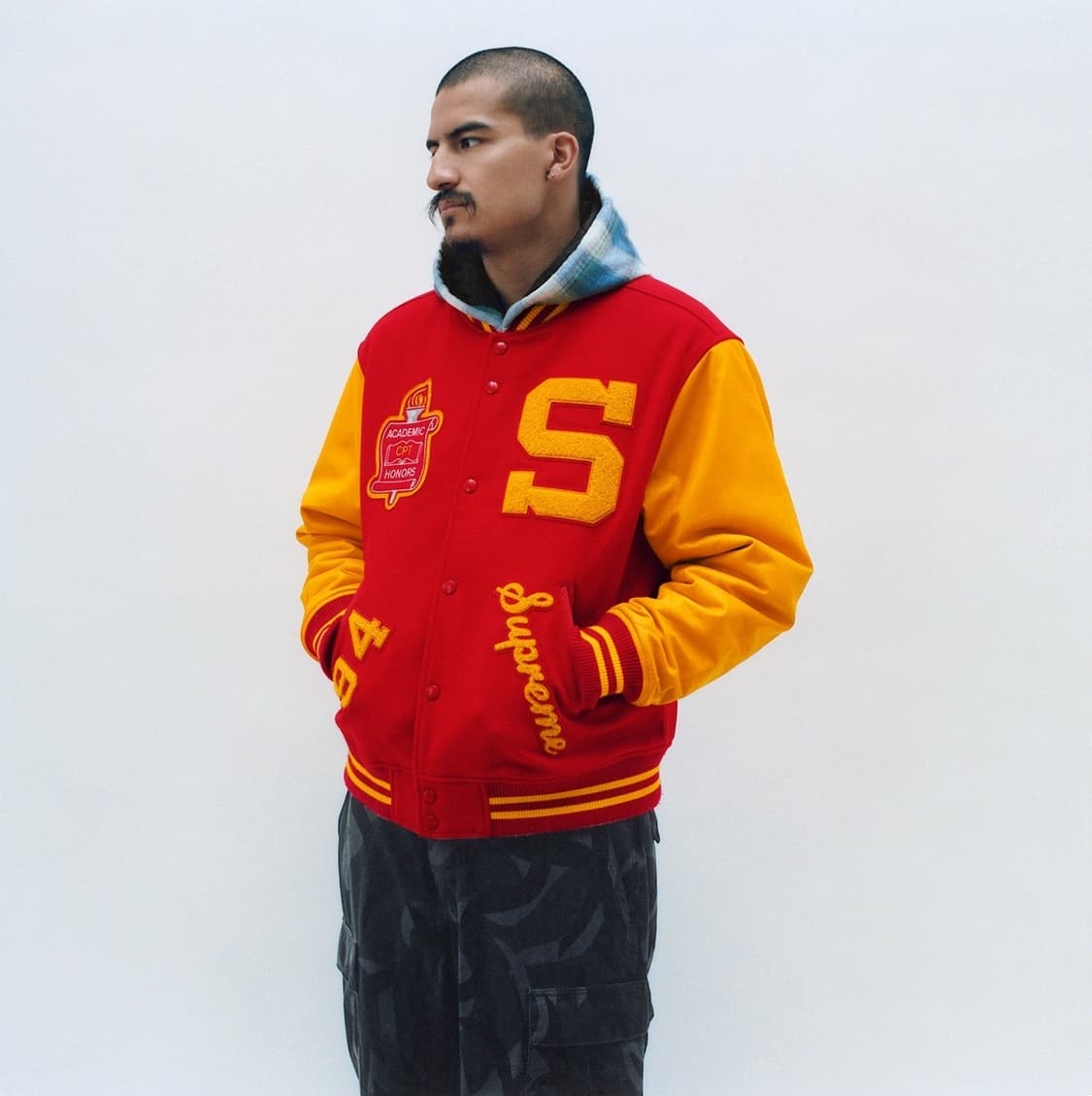 Supreme — Team Varsity Jacket (FW19) 상품이미지3