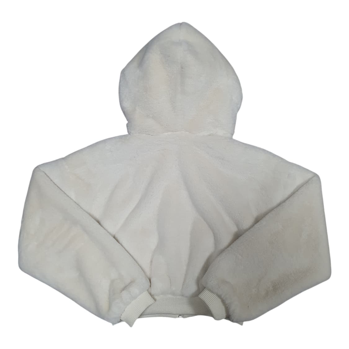 ✨ (바배) 여성 크롭 퍼 후드 집업 상품이미지2