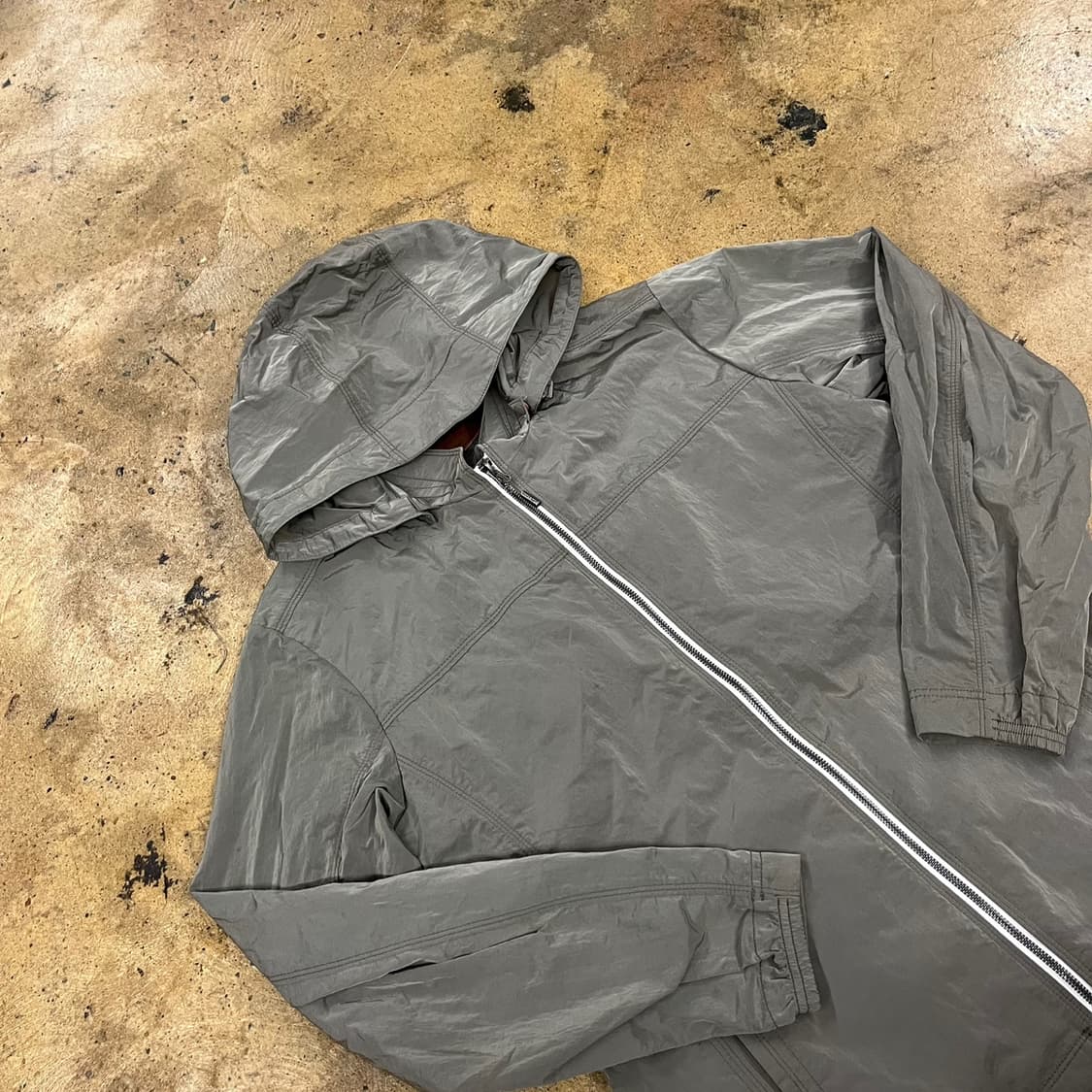 [정품/100] 몽벨 나일론 후드 집업 자켓 b19 상품이미지1