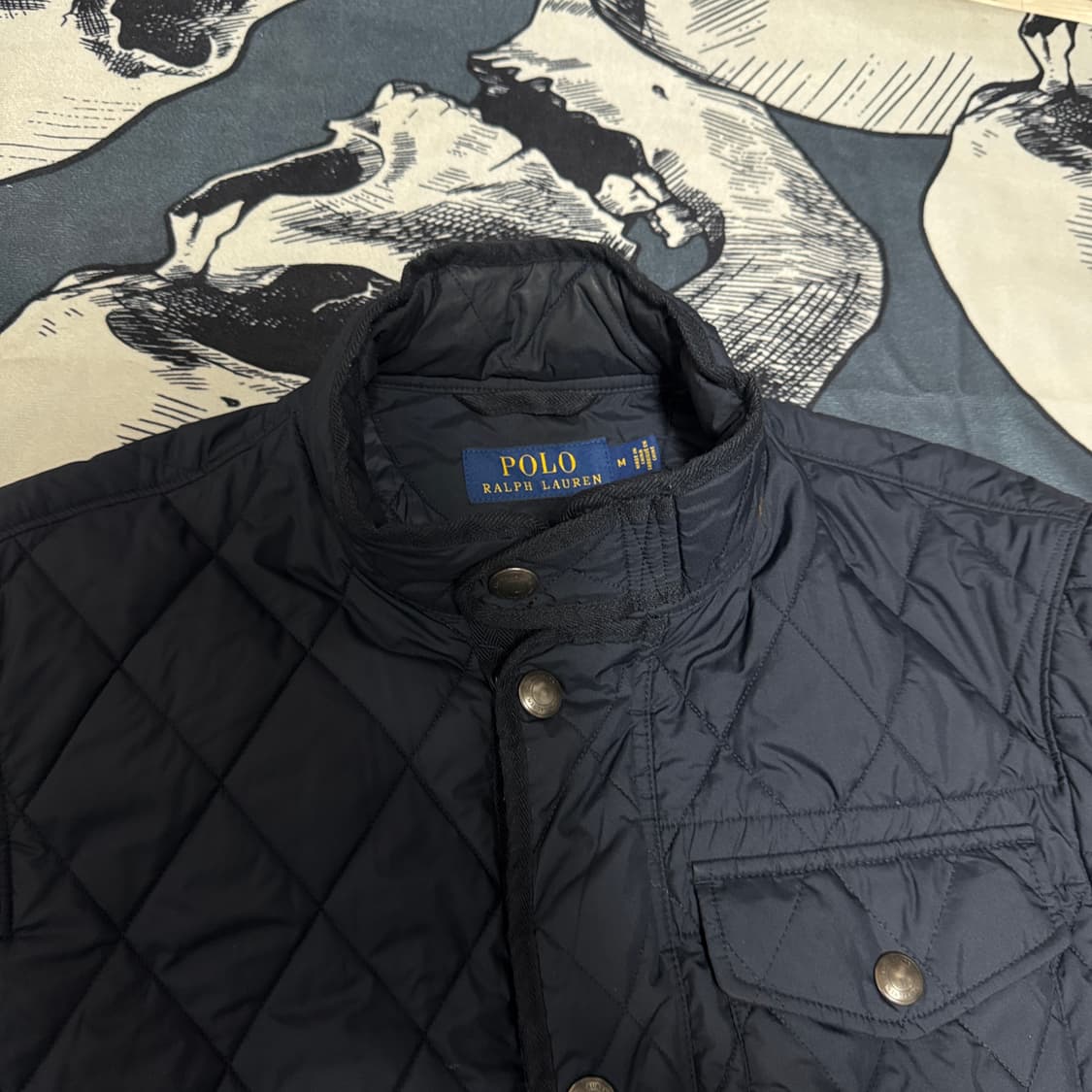 폴로랄프로렌 퀄팅자켓 M사이즈 상품이미지2