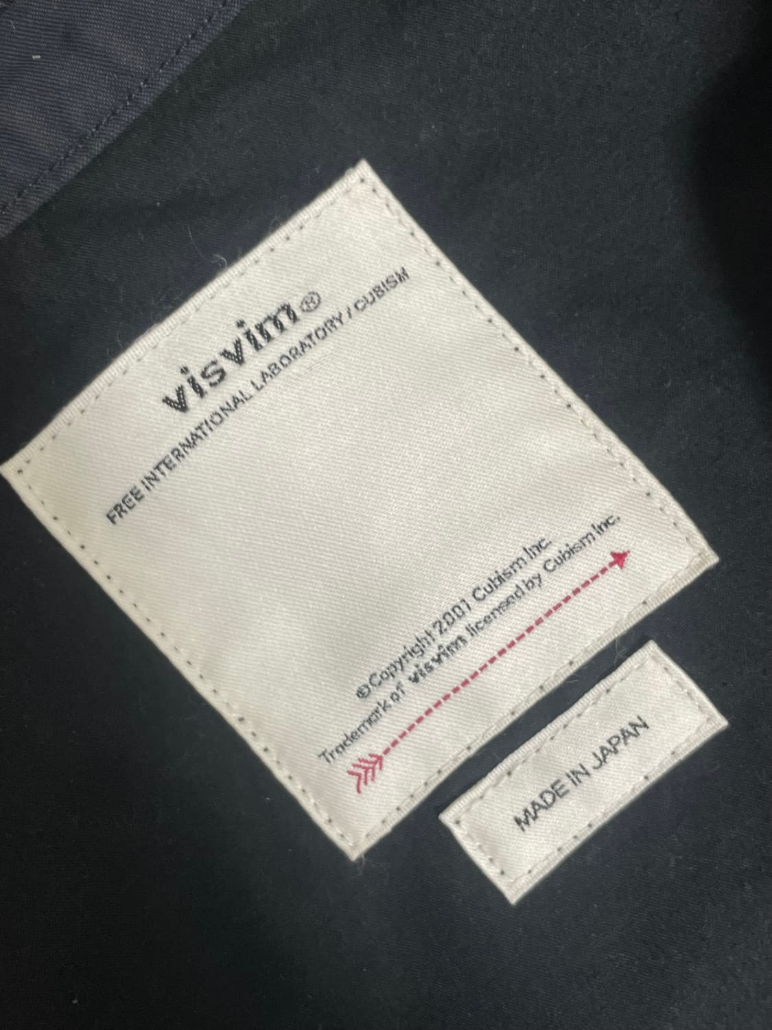 Visvim Bega Combat Coat Navy 상품이미지4