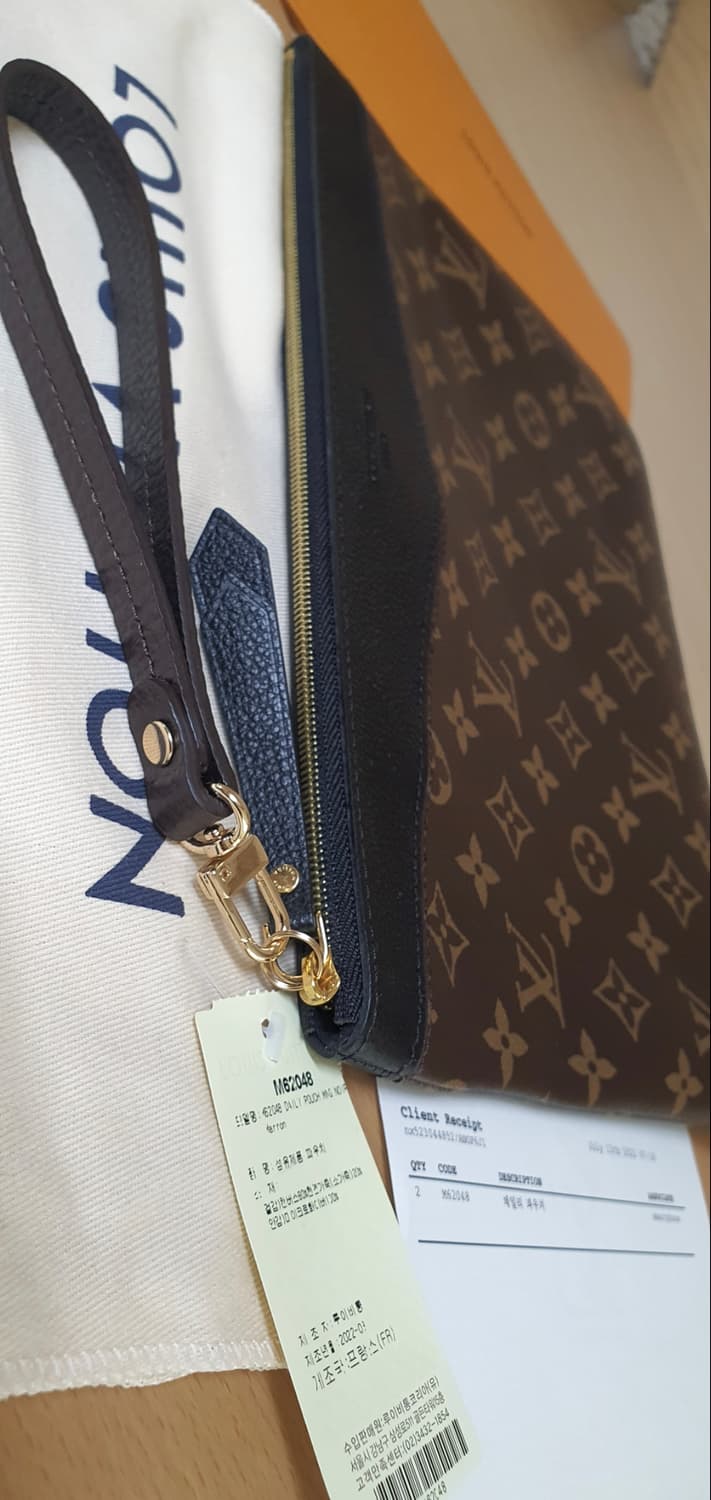 루이비통 데일리 클러치백/파우치백 새상품급 정품(영수증O) 상품이미지4