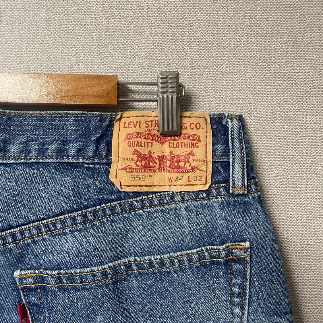 34x32 리바이스 559 블랭크탭 상품이미지4