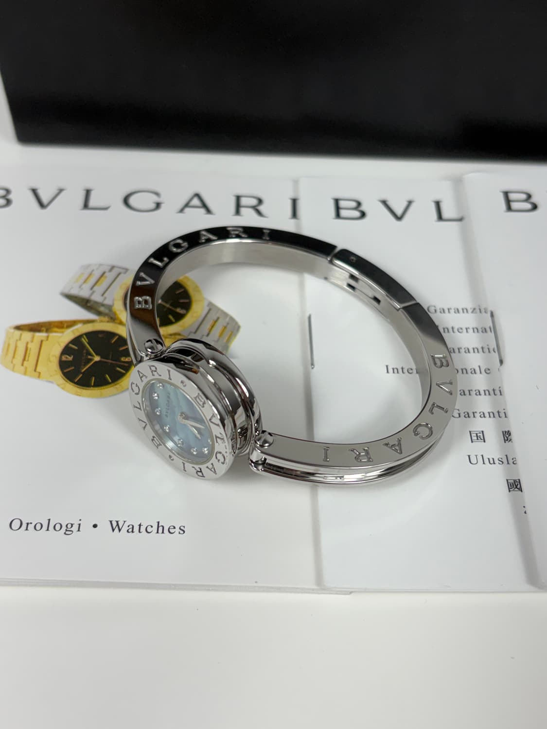 불가리 비제로원 다이아 12p 뱅글 여성시계 상품이미지3