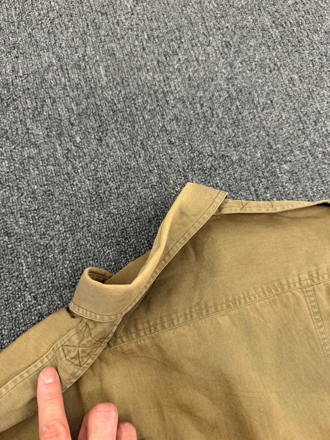 XL)할리데이비슨 빈티지 올리브 사파리 반팔셔츠 상품이미지7