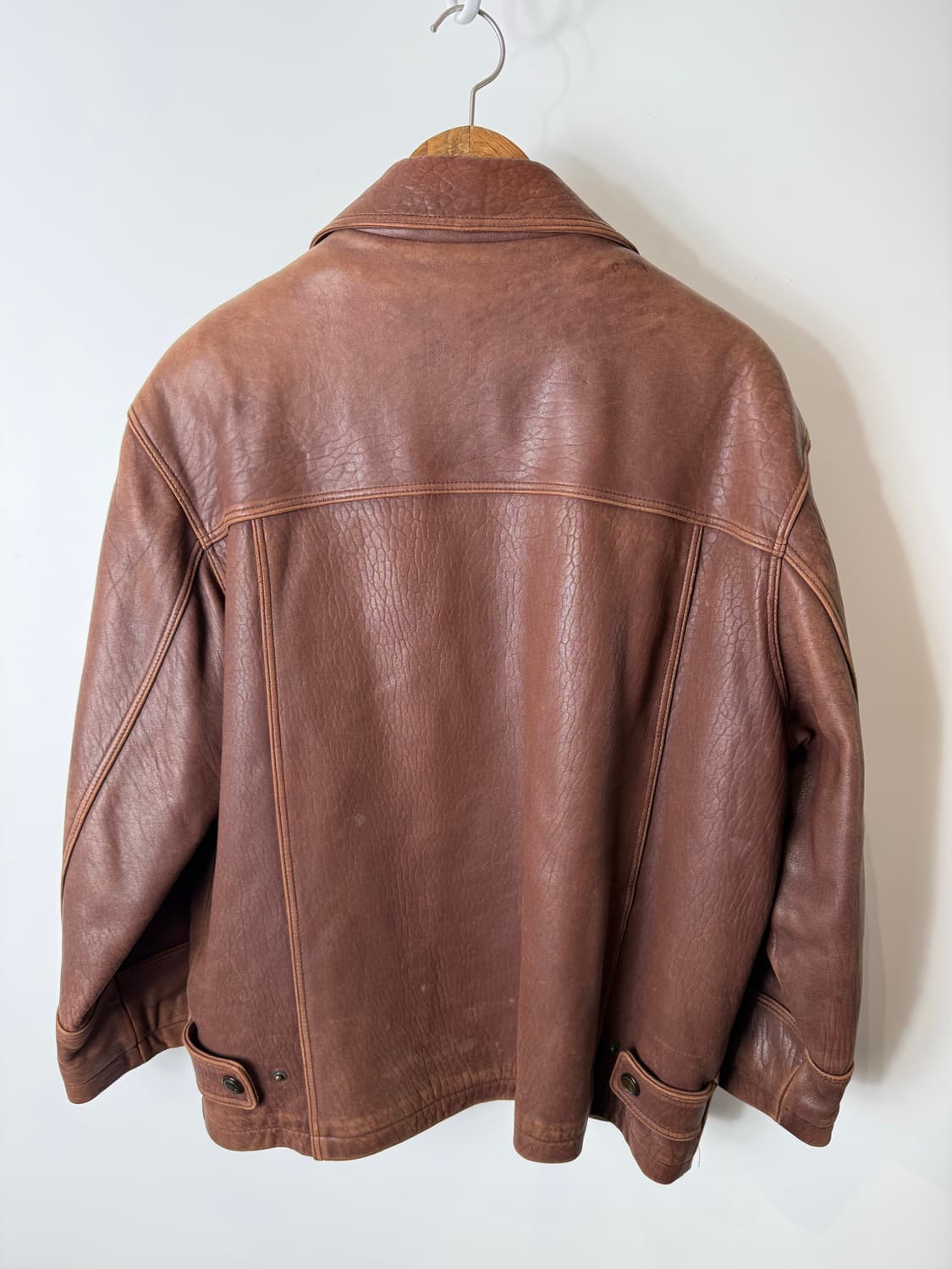 빈티지 오버핏 양가죽 자켓  상품이미지3