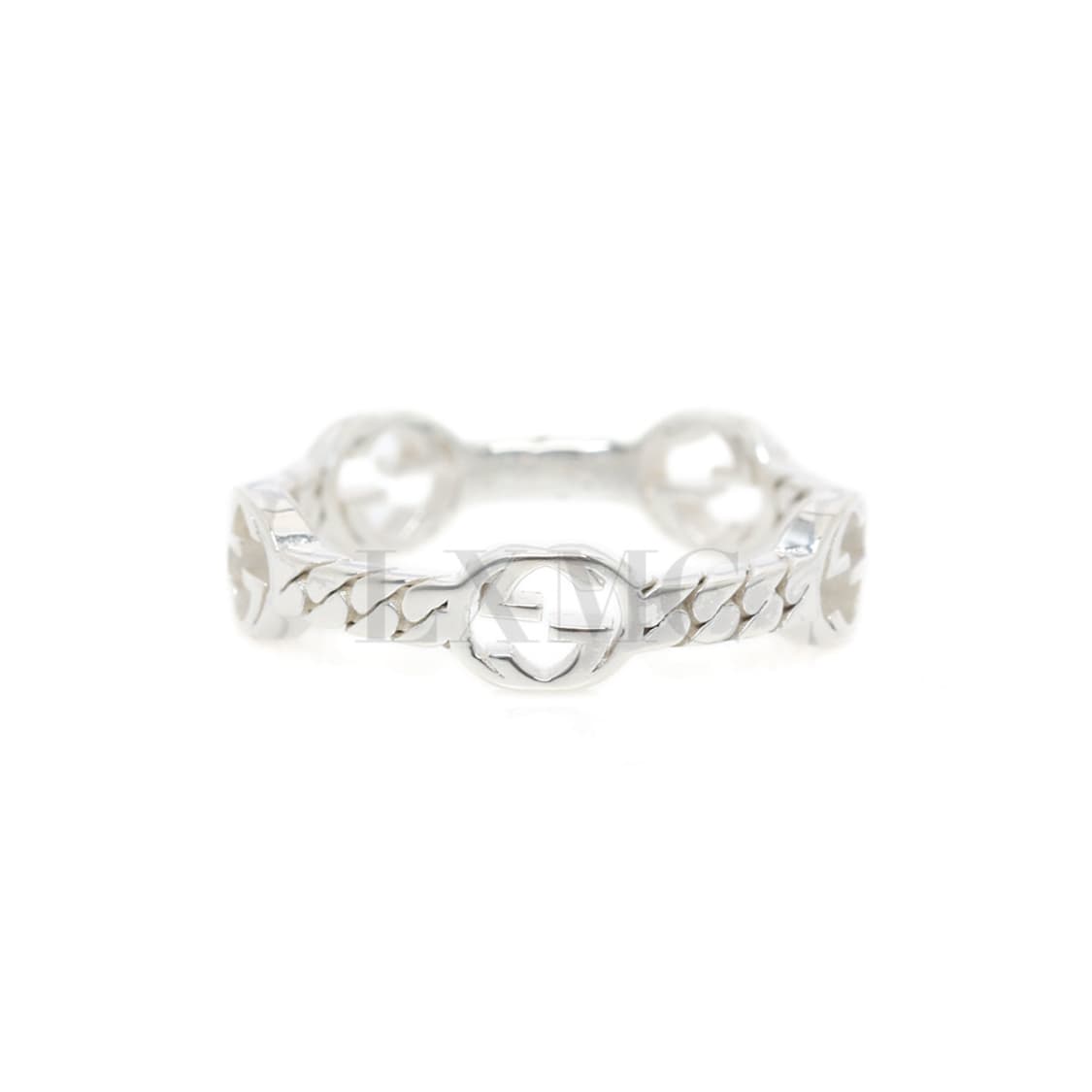 구찌 실버링 인터로킹 GG 실버반지 19호 661523 상품이미지1