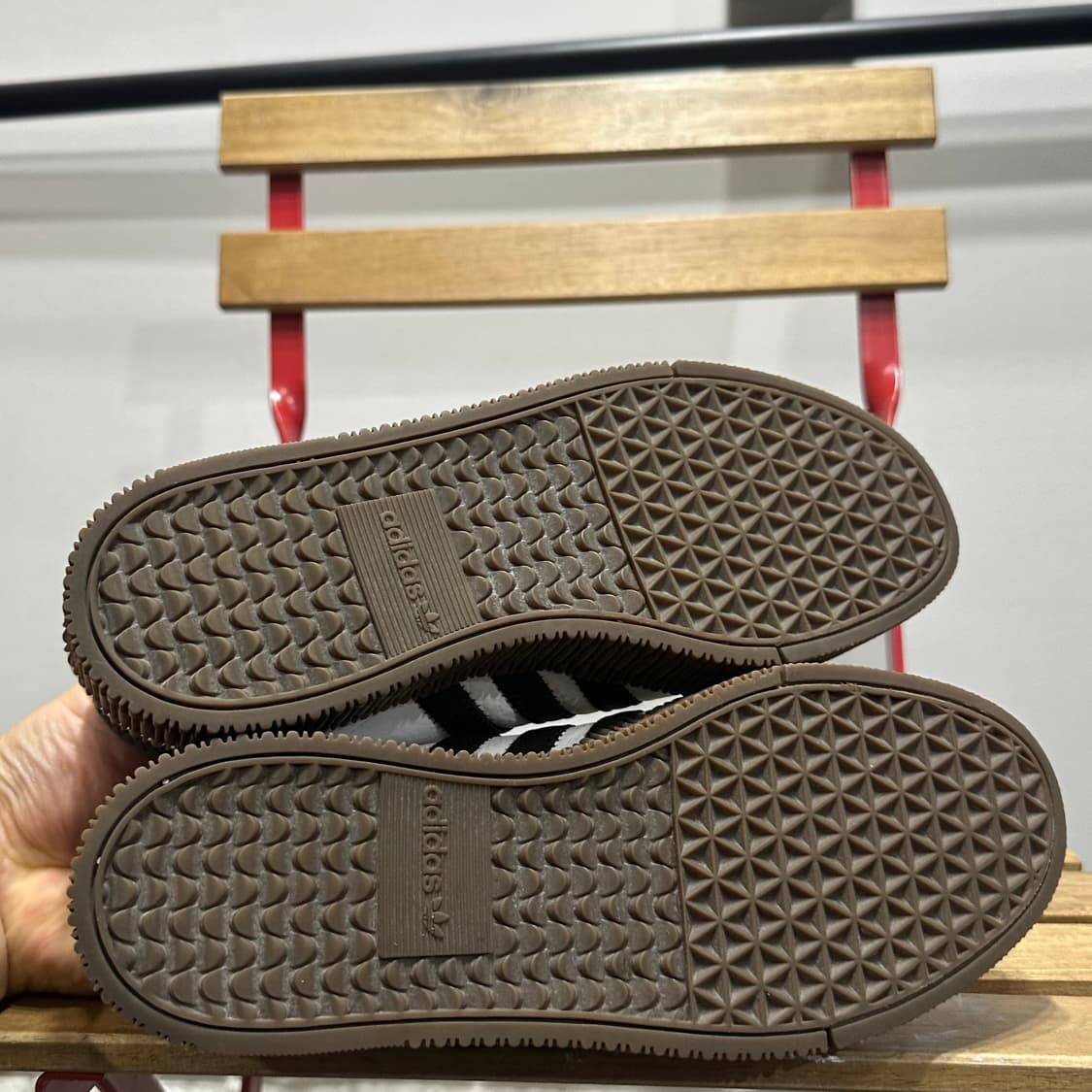 245) 아디다스 운동화 여성 여자 신발 삼바 클라우드 화이트 블랙 상품이미지7