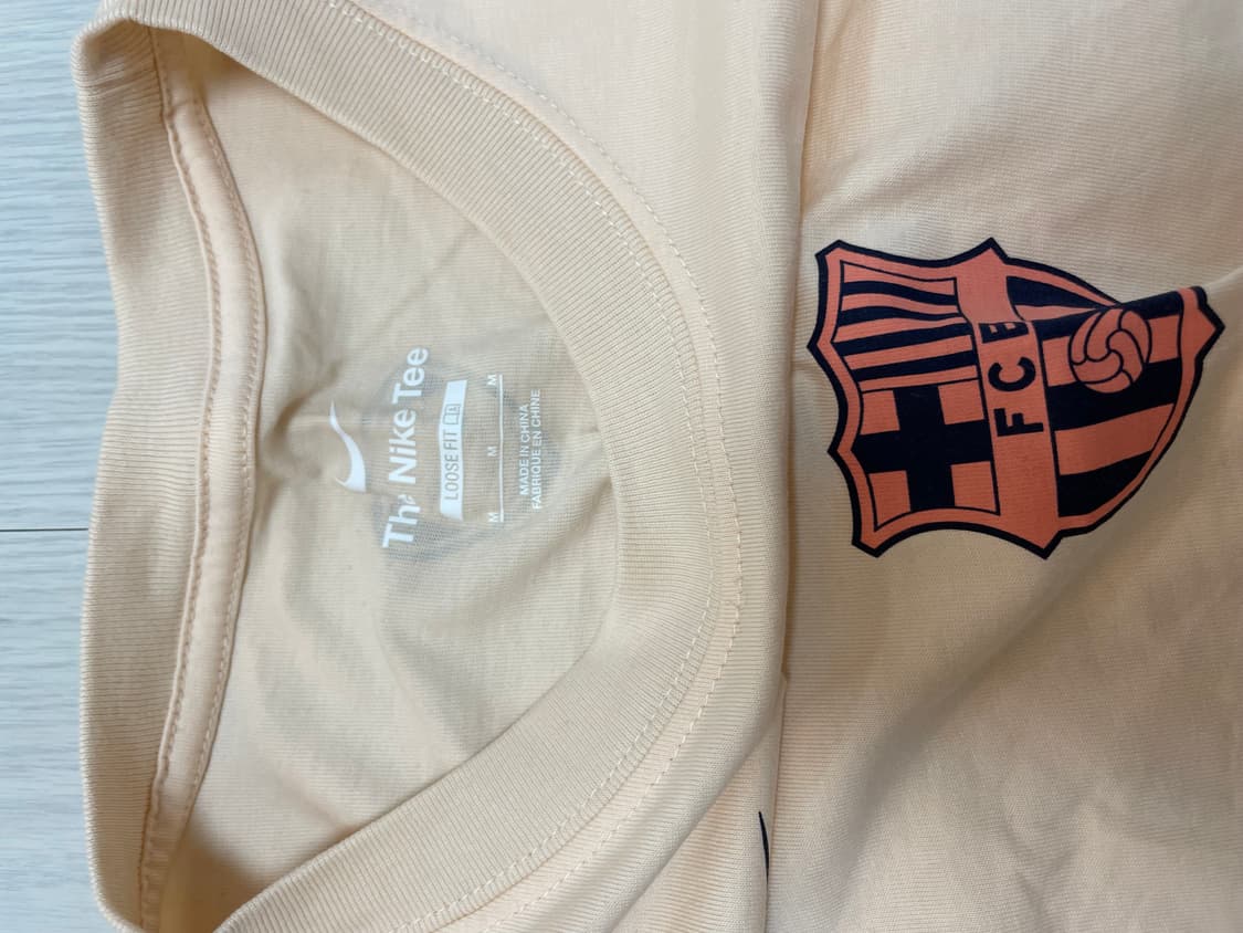 나이키 바르셀로나 트레이닝 반팔 상품이미지3