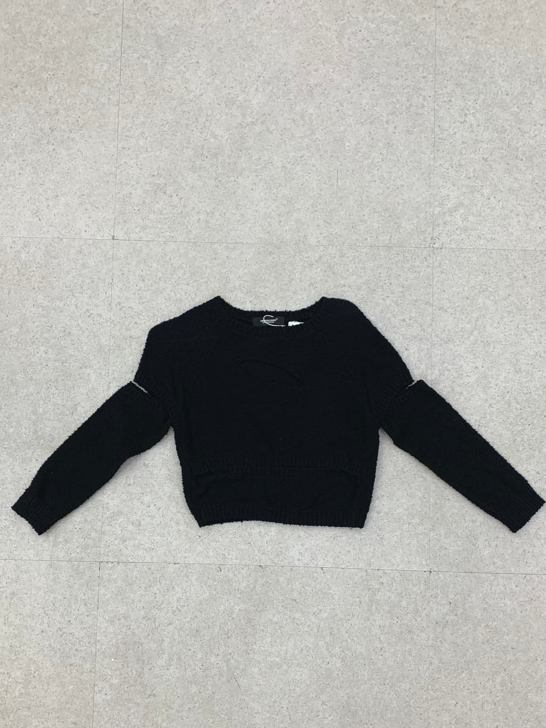 Undercover 언더커버 크롭 컷 니트 상품이미지3