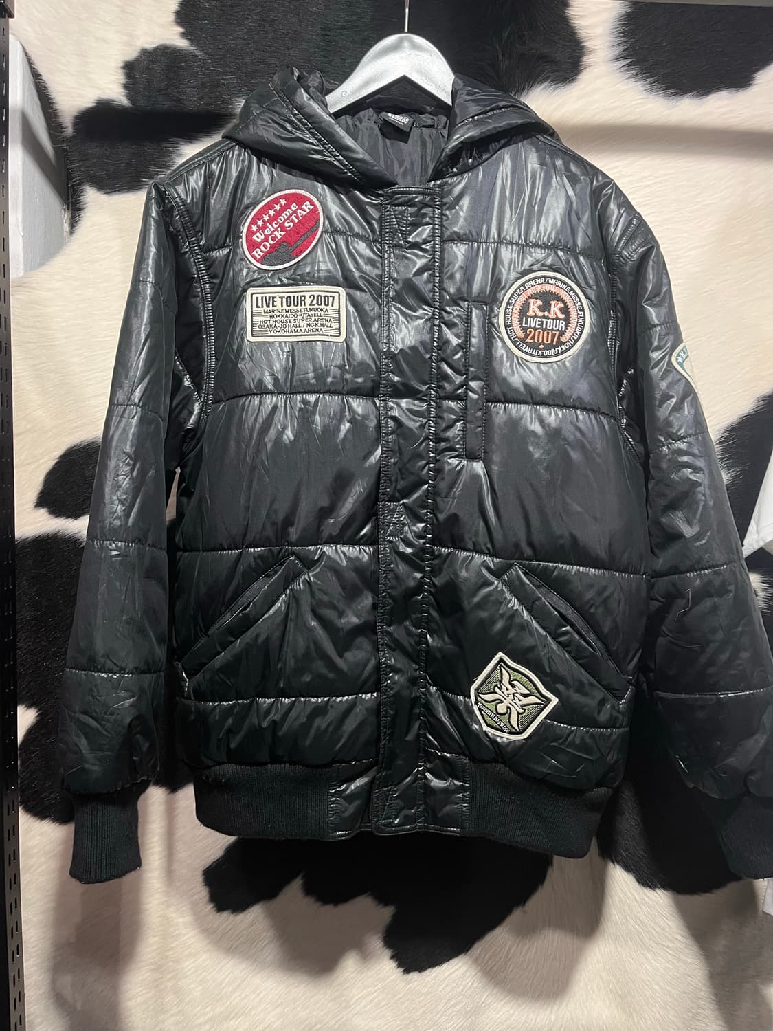 글로우 후드 패딩 상품이미지3