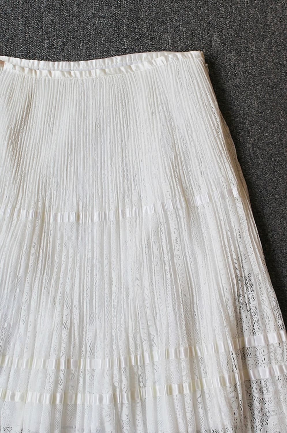 Clatas 레이스 플리츠 스커트 상품이미지2