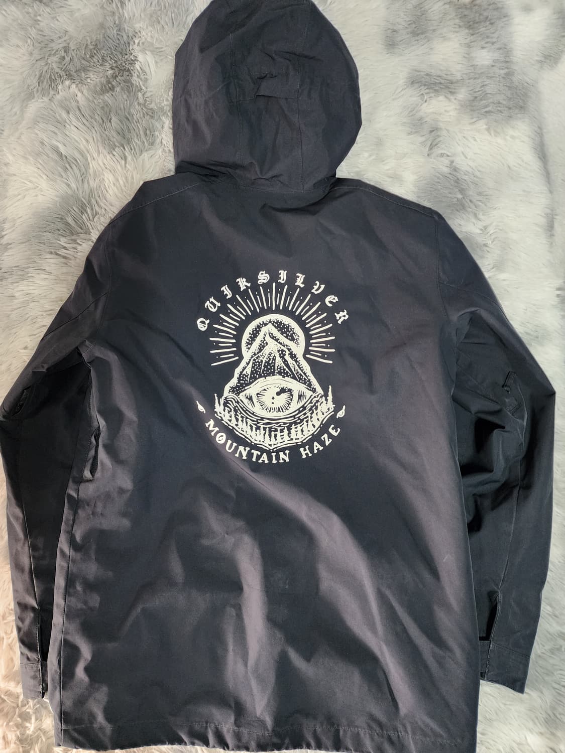 퀵실버 후드 보드복 자켓 블랙 상품이미지2