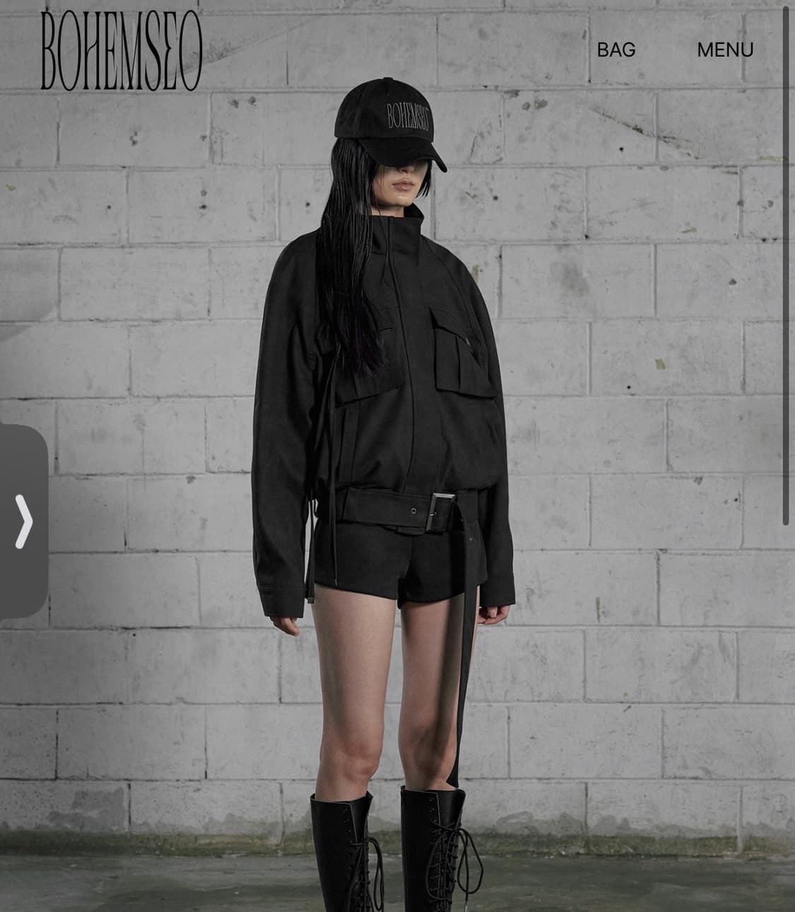 보헤미안서울 블루종 OUTPOCKET OVER FIT BLOUSON 상품이미지1