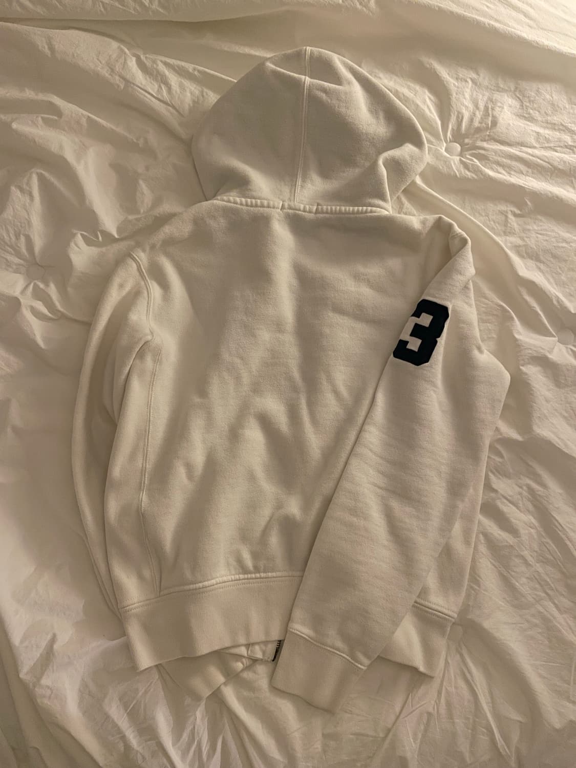 폴로 랄프로렌 빅포니 체크 투웨이 후드집업 화이트 #3 상품이미지2