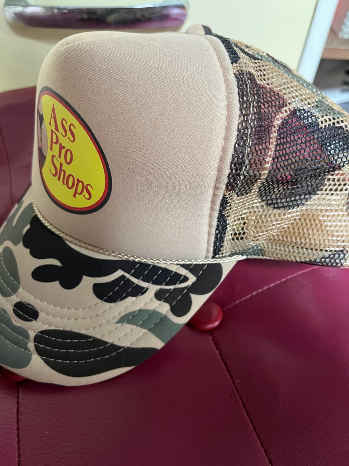 Ass pro shops 카모 볼캡 스냅잭 메쉬캡 상품이미지3