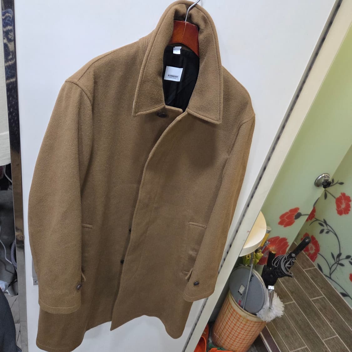 버버리 캐시미어 100프로  코트 상품이미지10