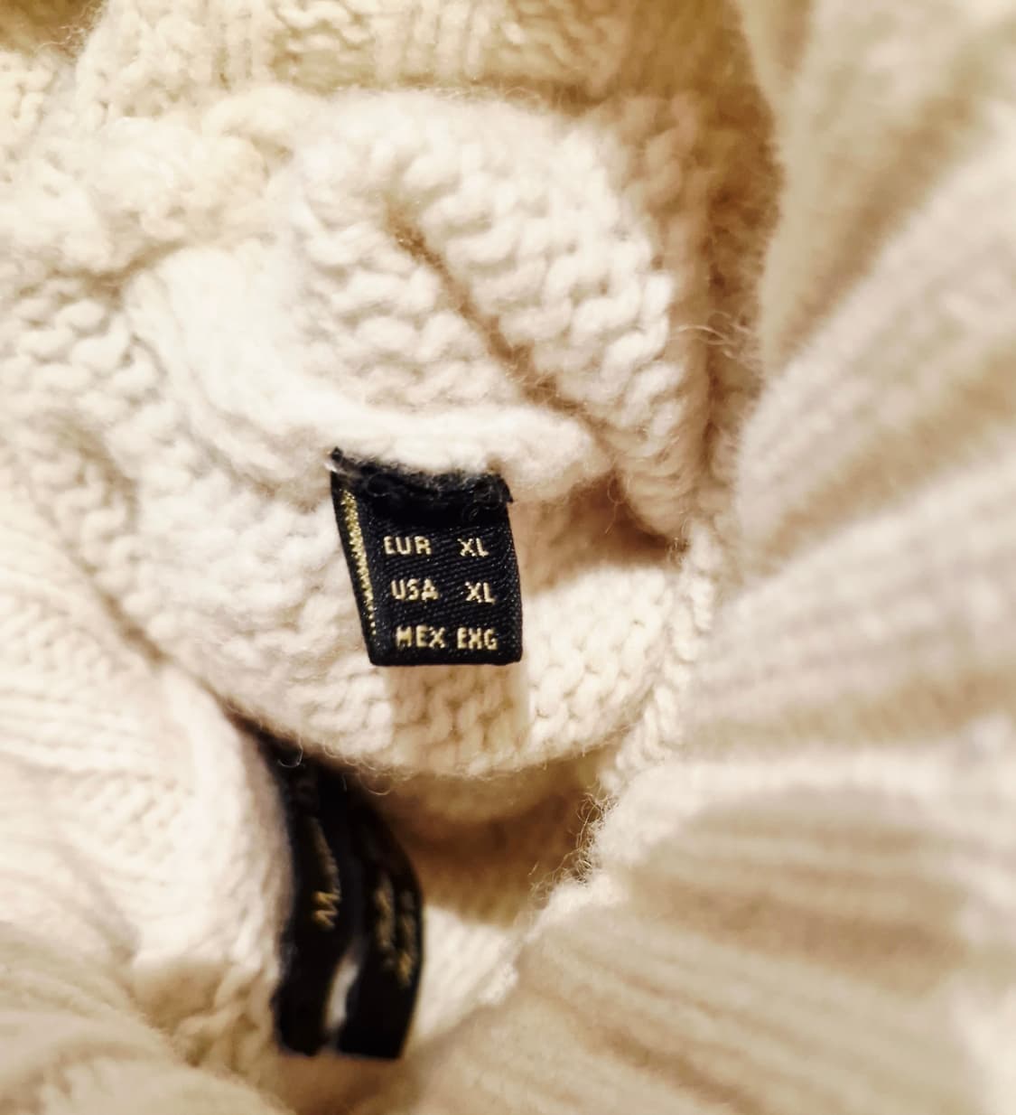 마시모두띠 터틀넥 니트 XL 상품이미지4