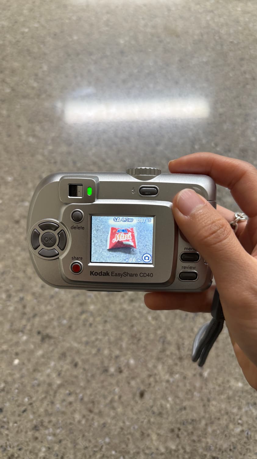 민트급) 코닥 이지쉐어 CD40 빈티지 디카 / 한국어 지원가능 상품이미지8