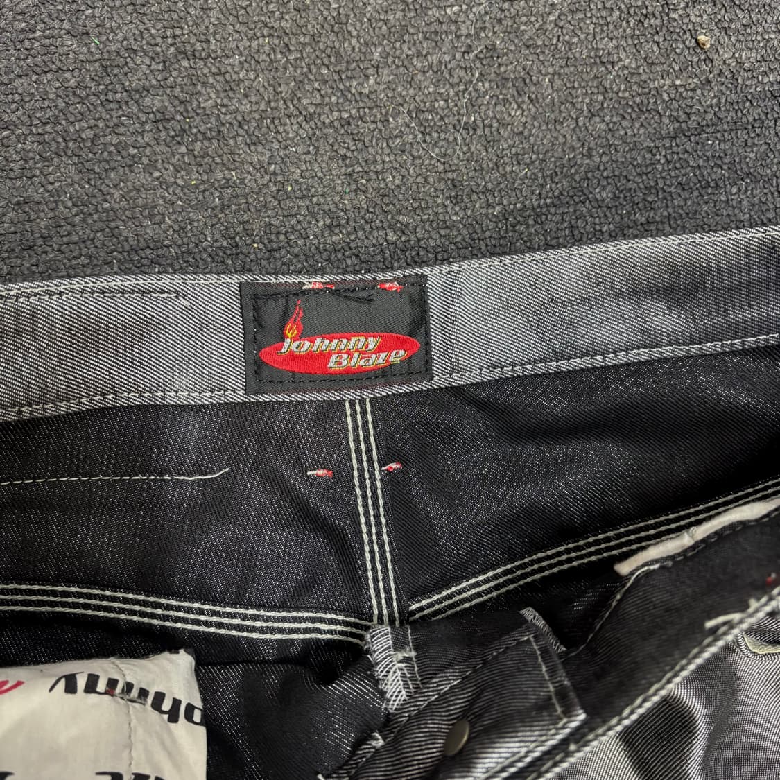 00s 조니 블레이즈 유광 실버 힙합 와이드 팬츠 34 상품이미지7