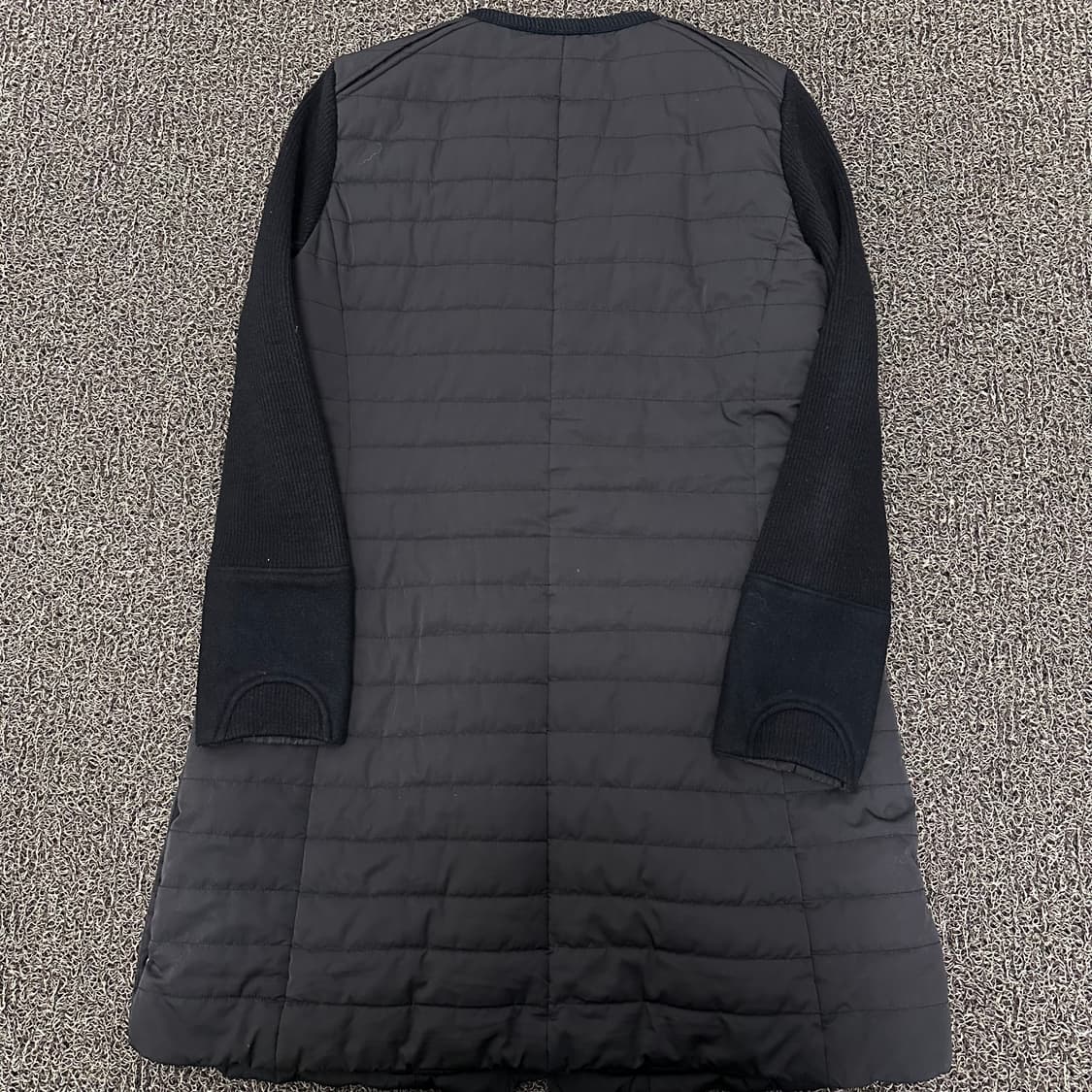 D'demoo 데무 여성 퀼팅 롱 패딩 블랙 상품이미지4