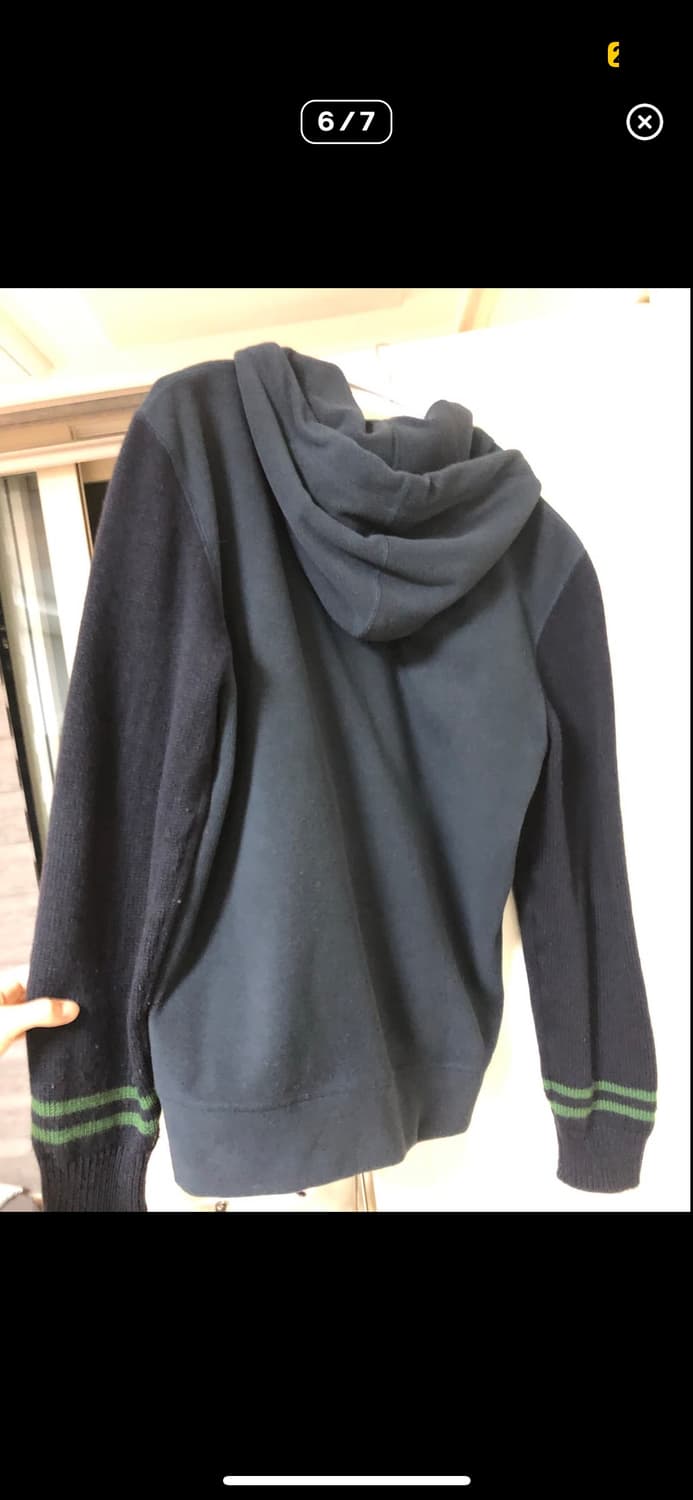 꼼데 후리스 후드집업 상품이미지6