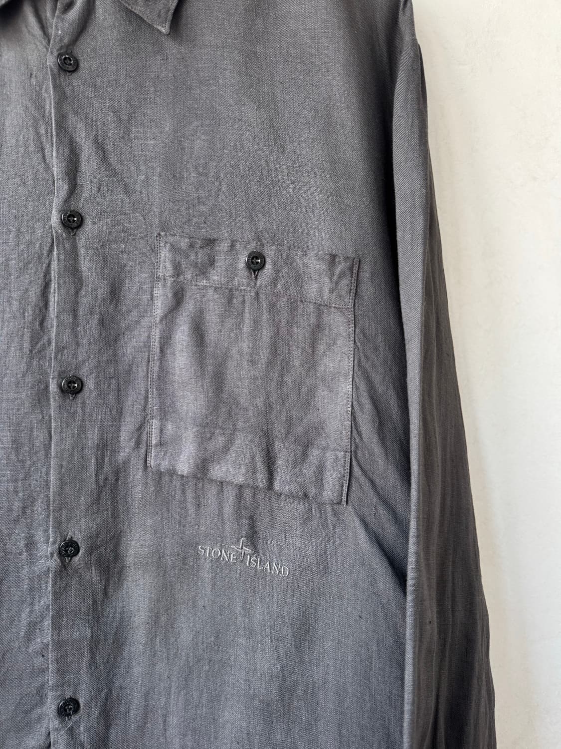 00s 스톤아이랜드 린엔 셔츠 상품이미지3