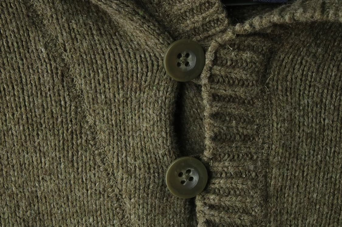 [M] GAP 갭 빈티지 울 블랜디드 하프 버튼 니트 후디 상품이미지4