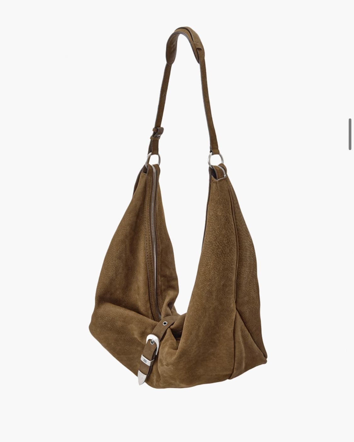마지셔우드 BELTED HOBO_chestnut nubuck 상품이미지2