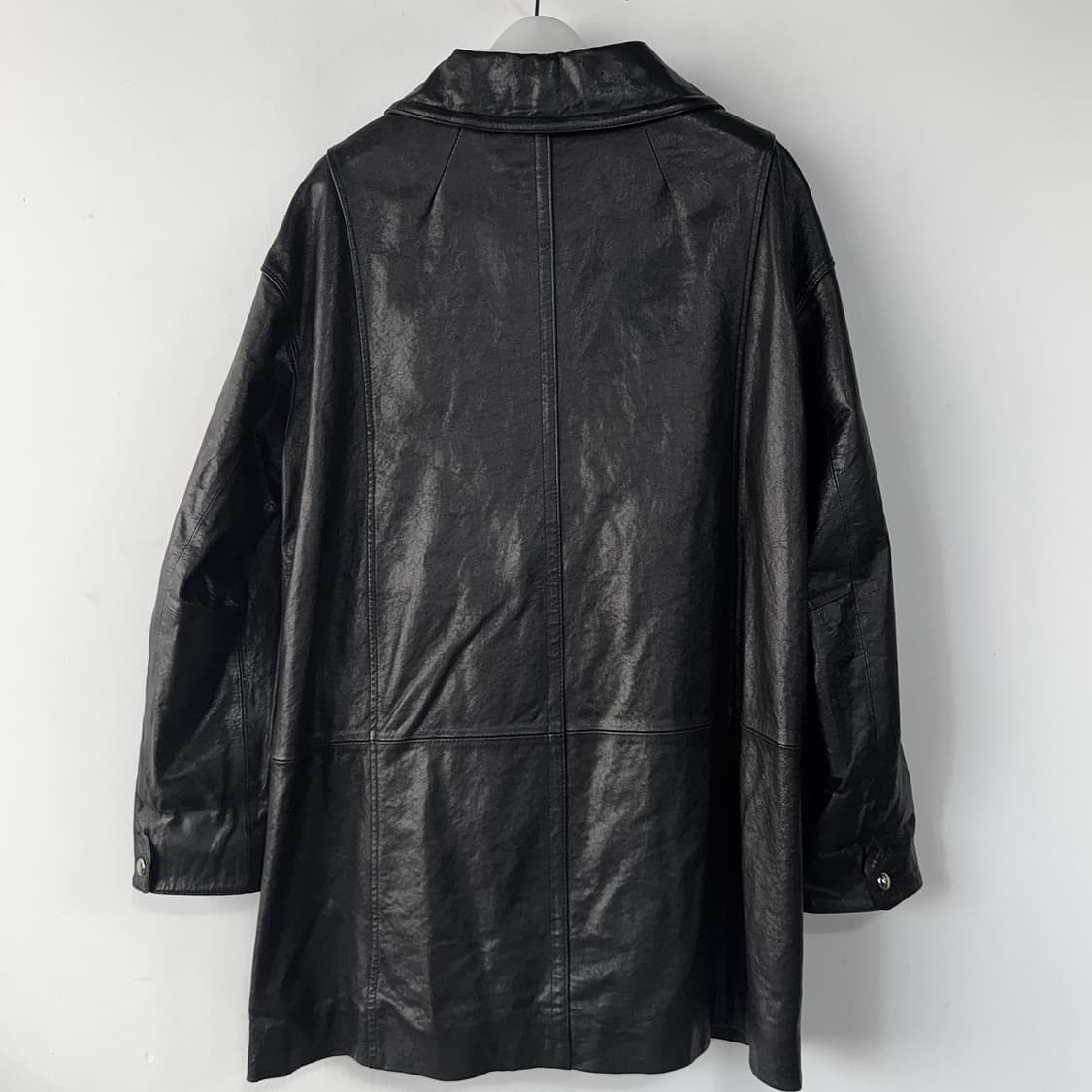 The Studio K 로보 레더 코트 상품이미지7