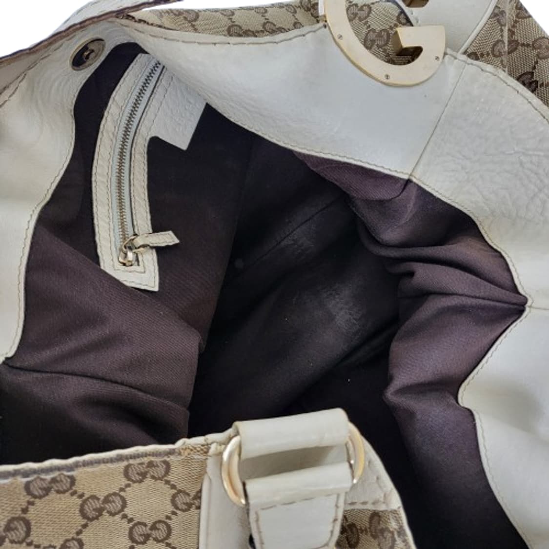 정품 구찌 샬롯 GG 로고 자가드 숄더백 상품이미지10