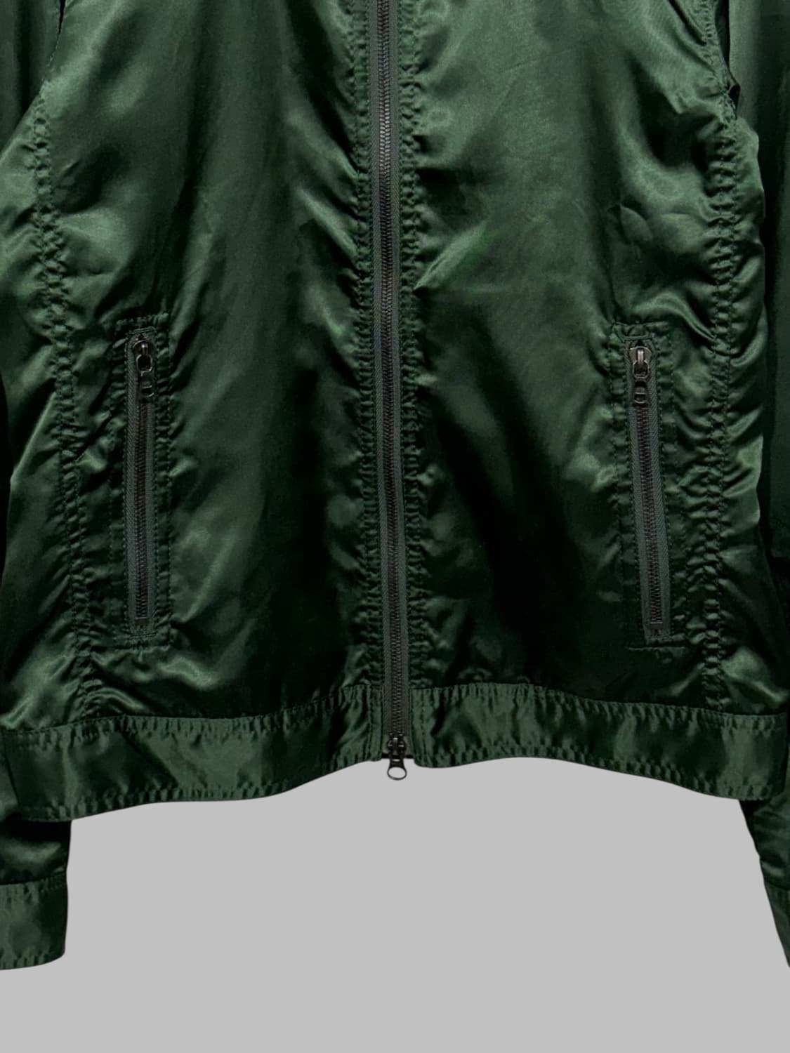 HYSTERIC GLAMOUR satin jacket green  상품이미지7