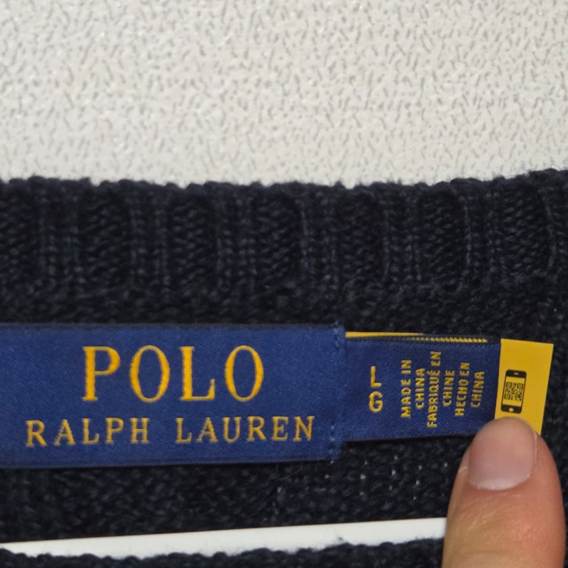 폴로랄프로렌 코튼 케이블 니트/ 남성 니트/ 남자 니트  상품이미지3
