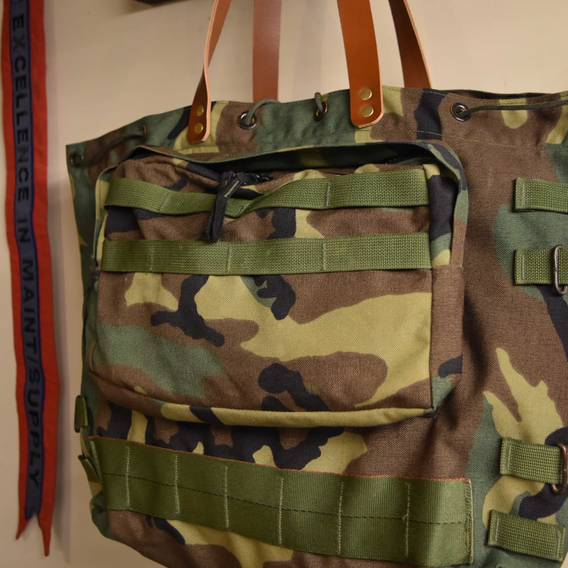 Woodland Upcycling Shoulder Bag 상품이미지4