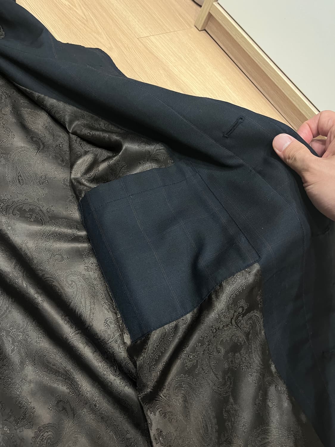 Beams Lights Check Pattern Coat (L) 상품이미지5