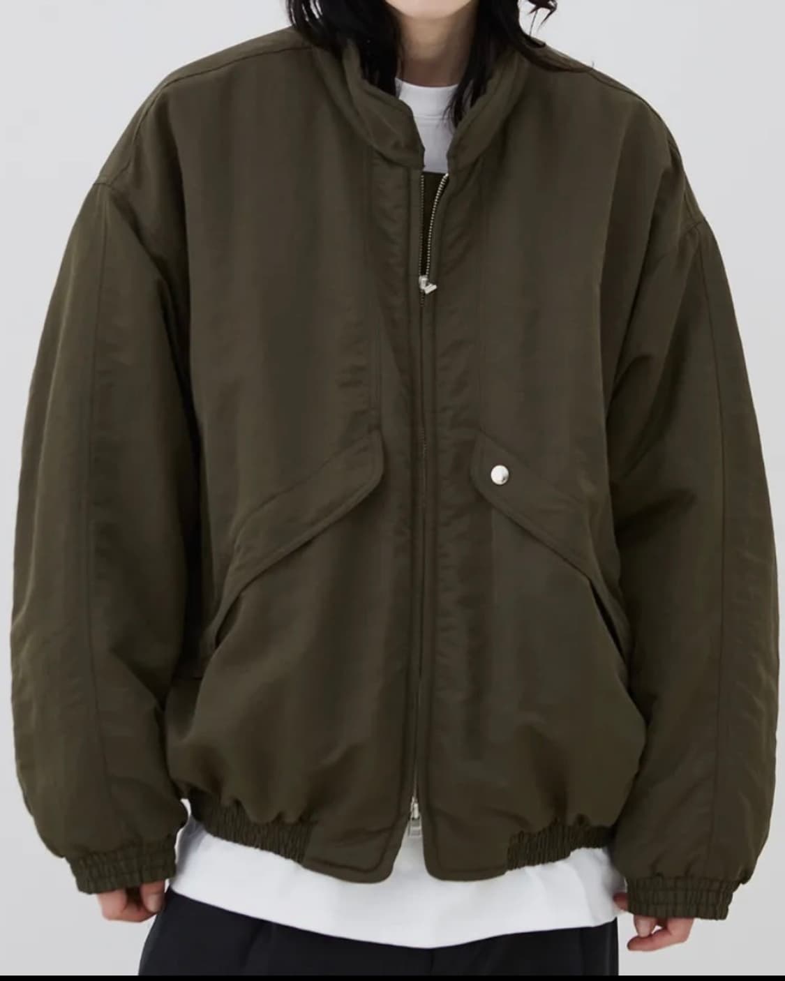 [M] IEY WIRE COLLAR OVERSIZED JUMPER 상품이미지1