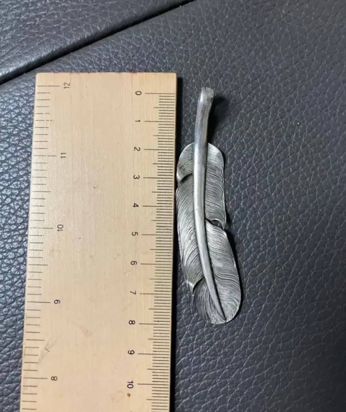 네이티브 아메리칸 실버 깃털 페더 펜던트 상품이미지3