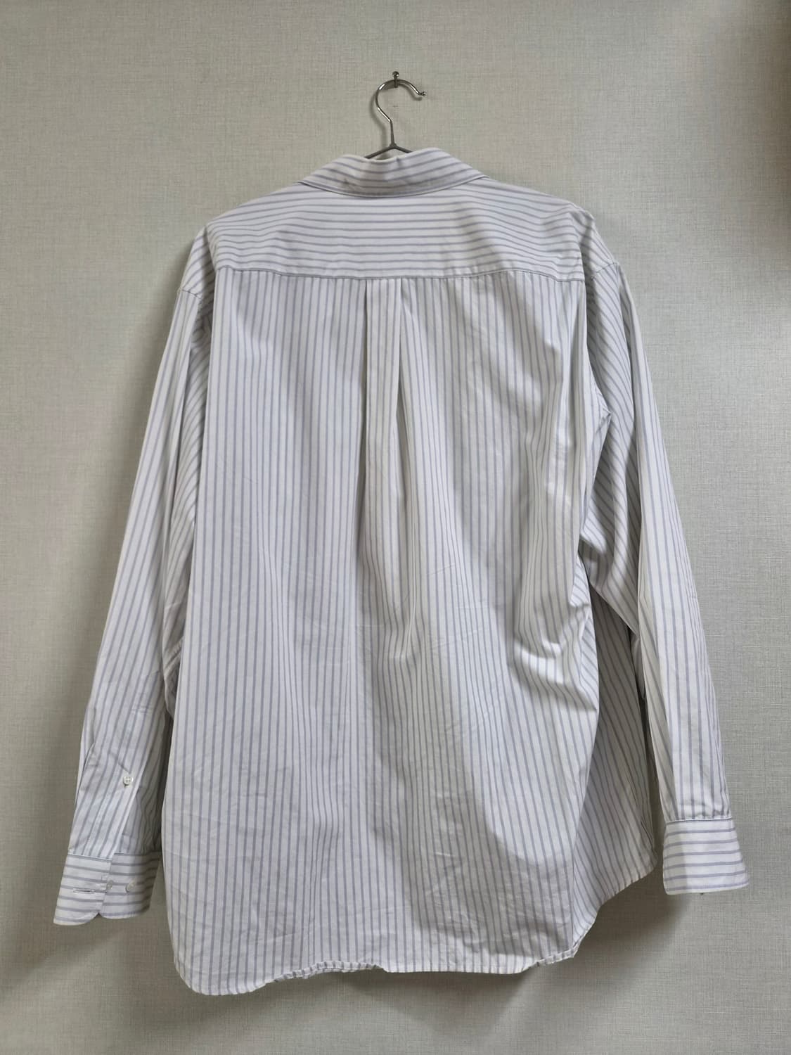 토마스모어 스트라이프 셔츠 M 상품이미지2