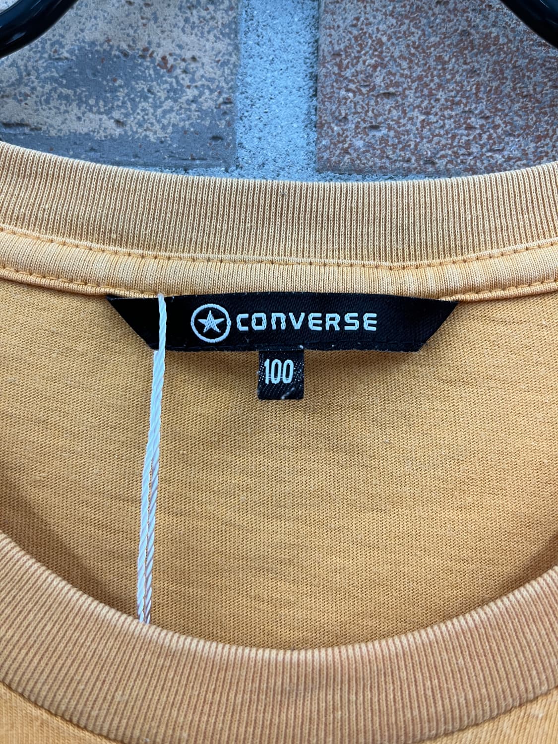 컨버스 패치 로고 프린틴 반팔 티셔츠 상품이미지8