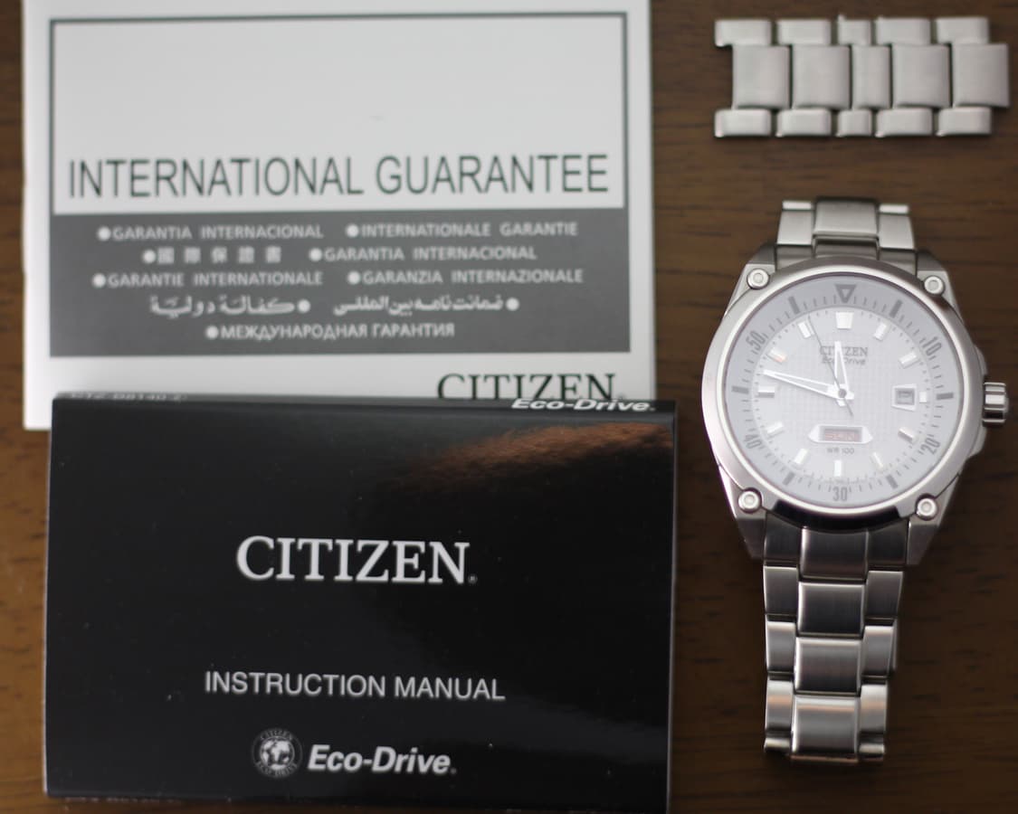 [Citizen] 시티즌 에코드라이브 데이데이트 남성 시계 상품이미지2