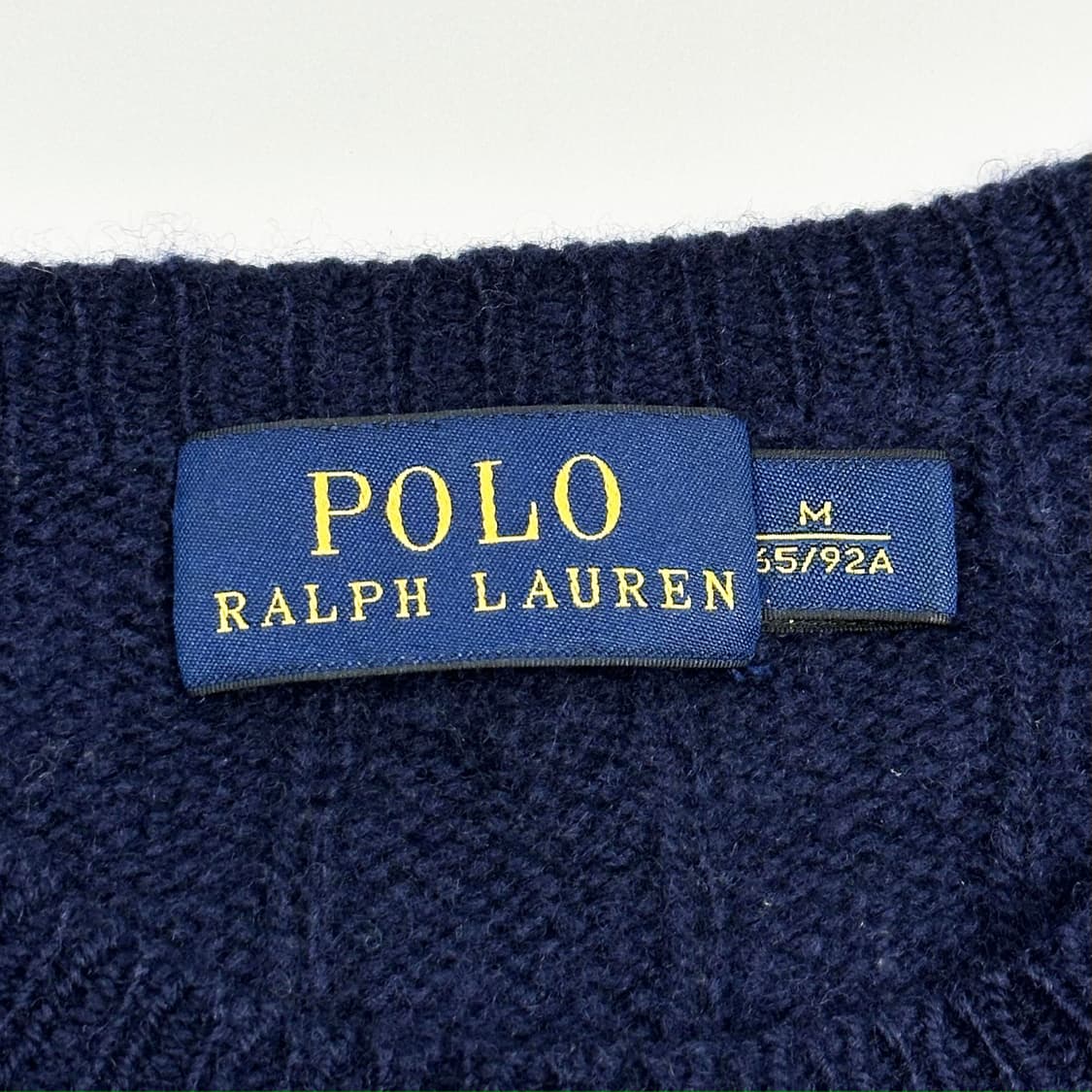 폴로 랄프로렌 포니 캐시미어 네이비 니트 (M 여성추천) 상품이미지5