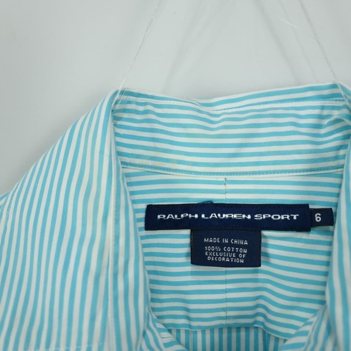 [폴로 랄프로렌] 그래픽 자수 스트라이프 셔츠 M19047 상품이미지9