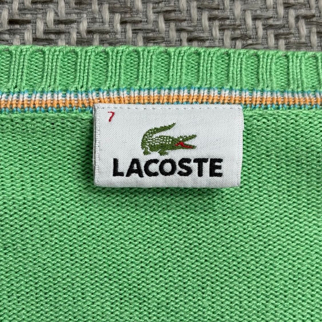 라코스테 로고 코튼 니트 v1649 상품이미지5