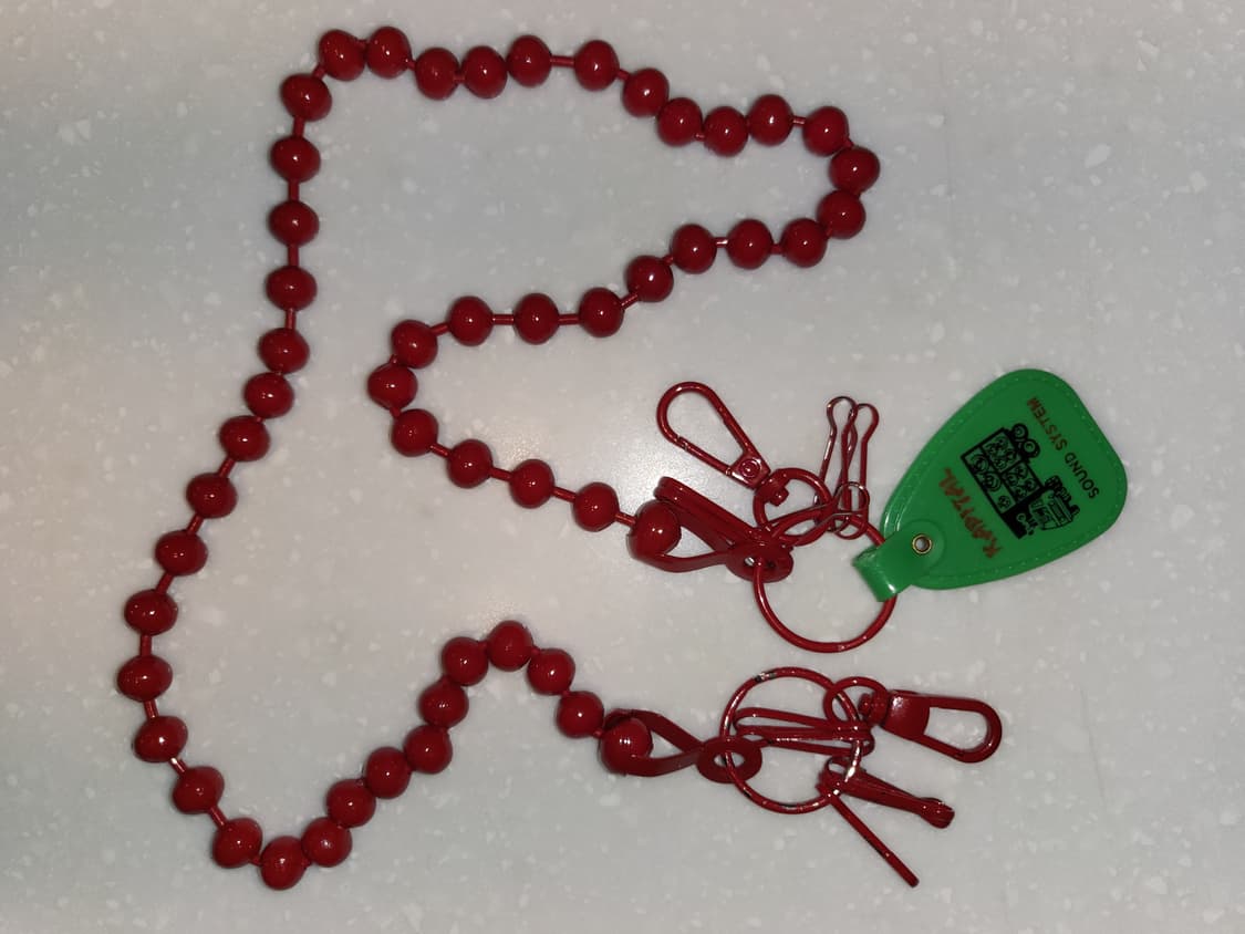 캐피탈 볼 체인 레드컬러 상품이미지3