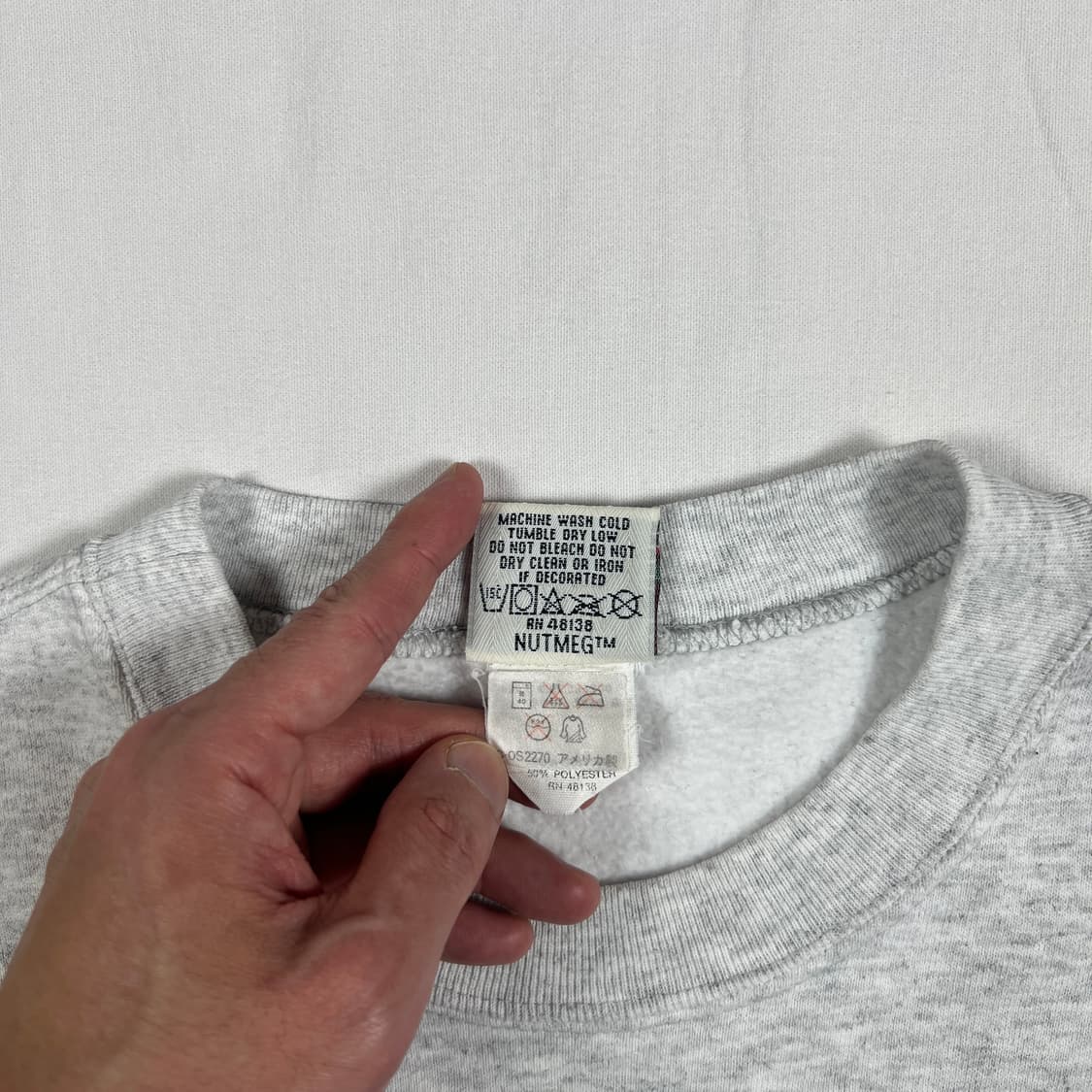 90‘s 91년도 usa 월드컵 마스코트 프린트 맨투맨 상품이미지7