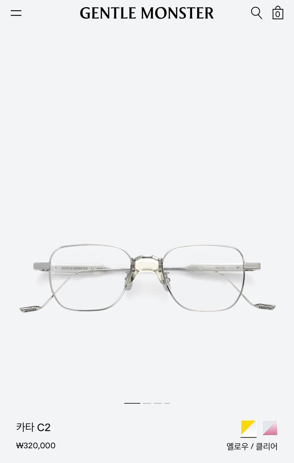 젠틀몬스터 CATTA 카타 C2 상품이미지1