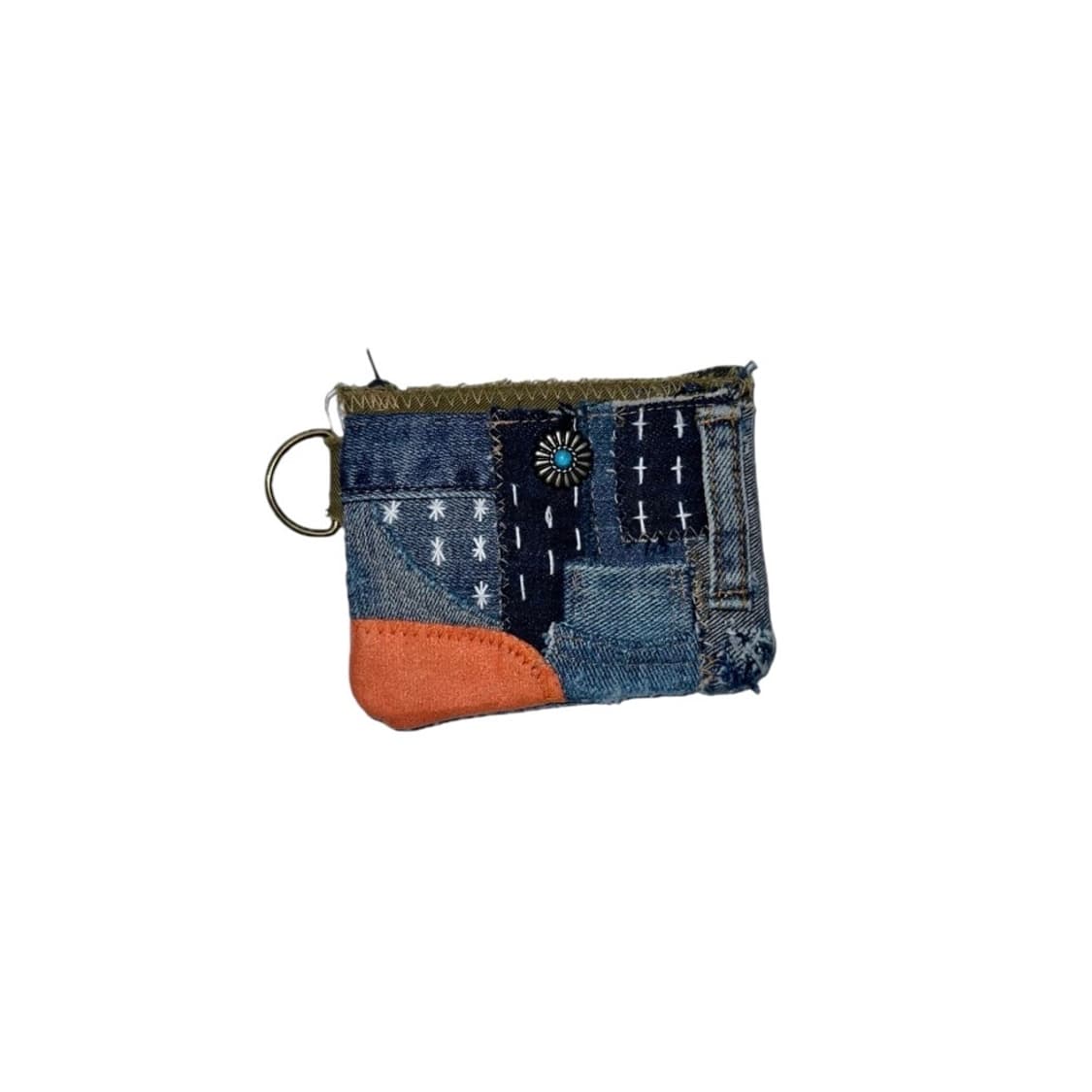 [WATJABES]LEVI'S deisy Sashiko wallet 상품이미지1